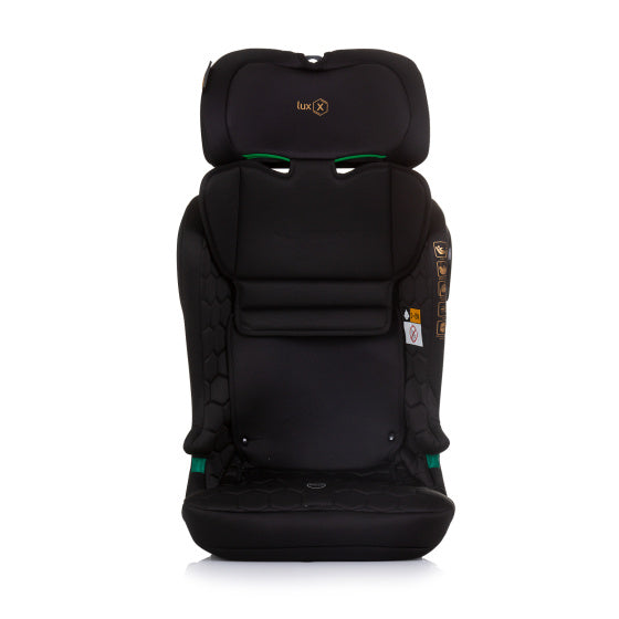 Chipolino lux x autostoel i-size 76-150 cm isofix obsidian zwart