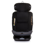 Chipolino autostoel i-size 40-150 cm isofix 360° obsidian zwart grijs