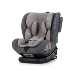 Chipolino peak autostoel i-size 40-150 cm isofix 360° granite grijs