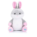 Chipolino pluche baby nachtlamp knuffelkonijn met muziek licht