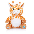 Chipolino pluche baby nachtlamp knuffelgiraf met muziek licht