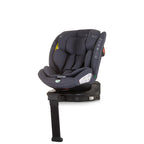 Chipolino tourino autostoel i-size 40-150 cm isofix 360° granite donkergrijs