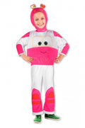 Ciao s.r.l Robot Trains 3-delig verkleedpak roze wit