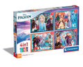 Clementoni - puzzels disney frozen 4in1