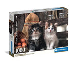 Clementoni puzzel 1000 stukjes lovely kittens