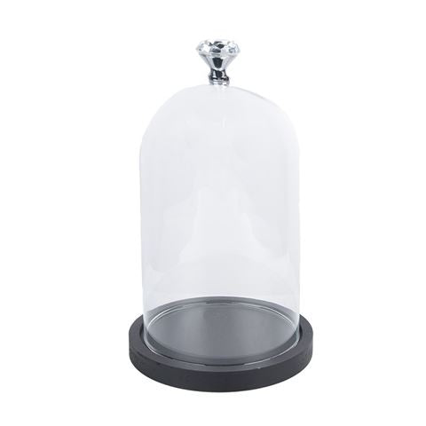 Clayre eef stolp 6gl2543 transparent 12x20 cm