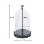 Clayre eef stolp 6gl2543 transparent 12x20 cm
