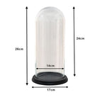 Clayre eef stolp 6gl3472 transparent 17x26 cm