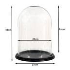 Clayre eef stolp 6gl3477 transparent 23x29 cm