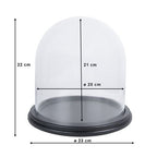 Clayre eef stolp 6gl3478 transparent 23x22 cm