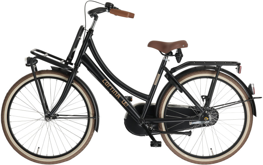 Cortina - U4 transport mini 24 inch 425 cm meisjes 3v terugtraprem matzwart