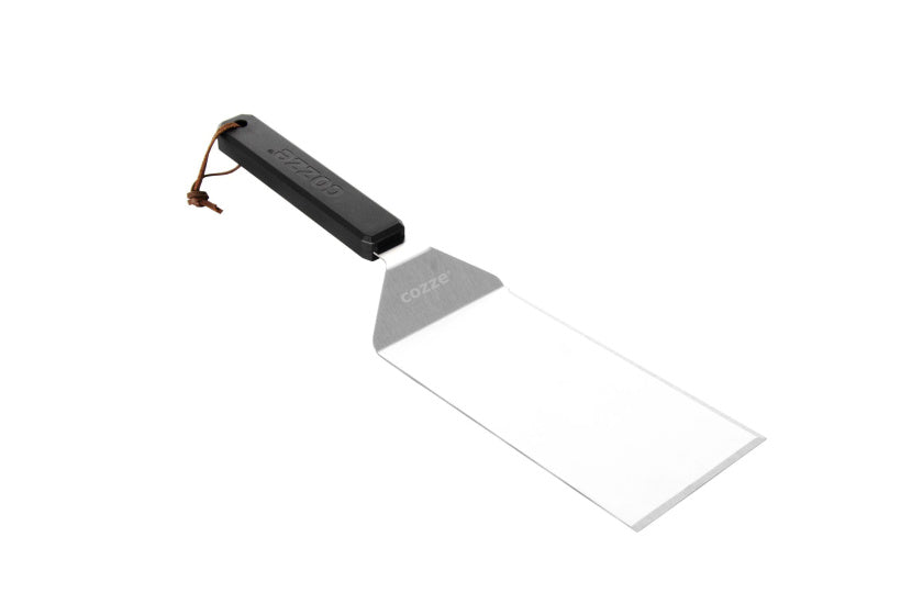 Cozze BBQ Spatel 42 cm zilver zwart