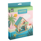 Craft ID - Craft ID Diamond painting zomerhuis 18x18x16cm