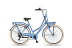 Crown berlin 28 inch 53 cm dames 7v v-brakes blauw