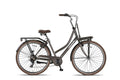 Crown berlin 28 inch 53 cm dames 7v v-brakes grijsbruin
