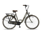 Crown - Crown Rio plus 28 inch 53 cm dames 3v v-brakes grijsbruin