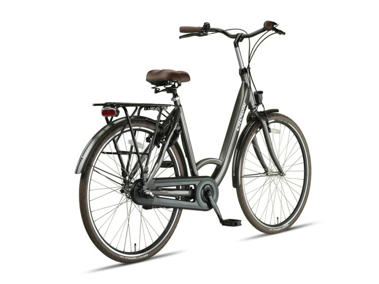 Crown - Crown Rio plus 28 inch 53 cm dames 3v v-brakes zwart