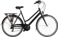 Cumberland - Cumberland City basic 28 inch 57 cm dames 21v v-brakes matzwart