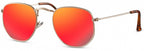 zonnebril unisex goud rood (CWI2413)