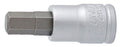 Unior - Unior Grs dop inbus 1/4" 2.5mm