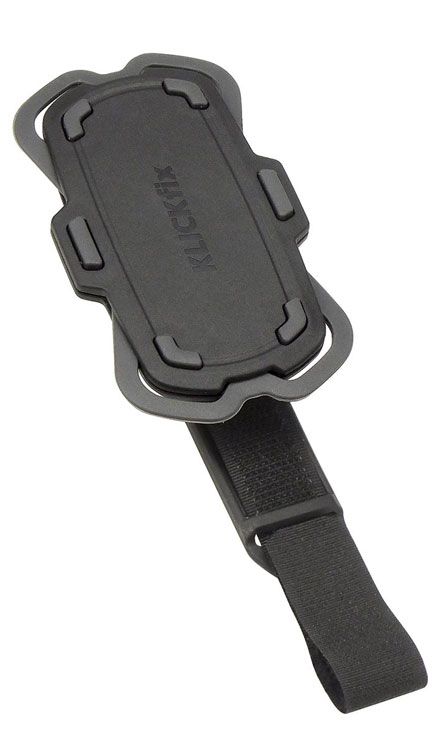 Klickfix phonepad loop met band 11x6x3.8cm zwart
