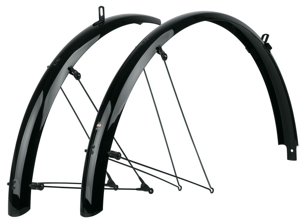 Sks - Spatbordset 27.5 - 29 bluemels basic 65mm zwart pvc