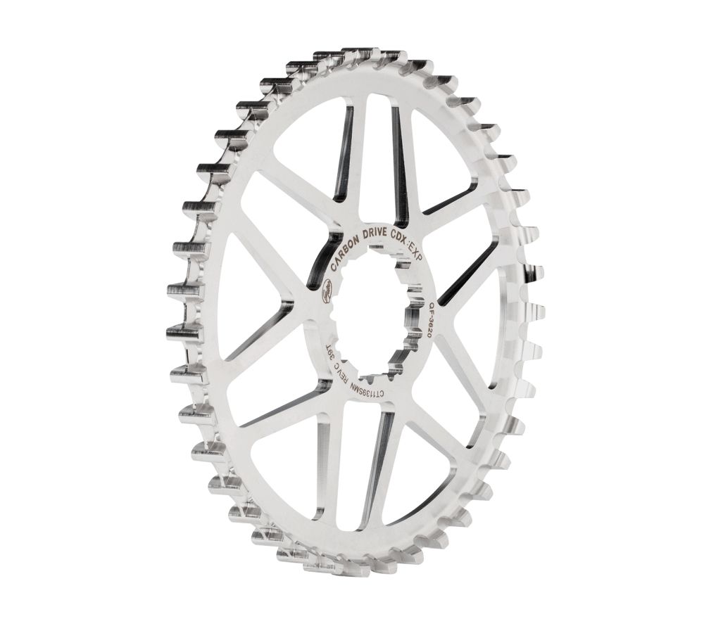 Gates - Gates sprocket cdx 39t fin line 9-spline sh. freewh. hub