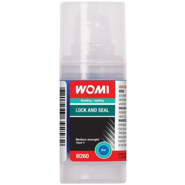 Womi - Womi w260 lock and seal blue 15ml