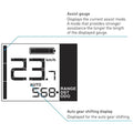 Shimano e-bike display fietscomputer steps sc-en500 voor 22,2 mm doorsnede stuurbuis