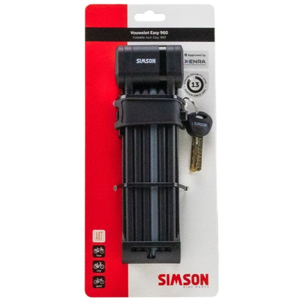 Simson - Vouwslot easy 96cm | art2 | security level 13