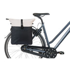 Basil B.V. - B.V. Tas basil vive shopper wit/zwart | mik hooks | 20l