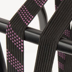 Widek B.V. - B.V. veiligheidsbinder suv stalen haak 54cm zwart/roze