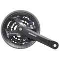 Shimano Benelux B.V. - Benelux B.V. efcm361e888cl crankstel acera m361 7/8-sp zwart 48x38x28t+cg kk vierk 175 mm (-4mm)