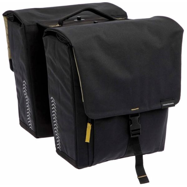 Burgers - New Looxs - Burgers - New Looxs Tas new looxs tulum afneembaar dubbel zwart | 32l