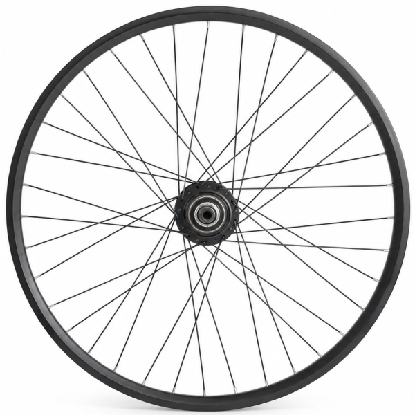 Shimano - Achterwiel 28 inch nexus 7 naaf (zwart) - zac2000 velg (zwart) met zwart spaken - voor schijfrem