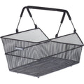 Basil Cento S Multi - panier à vélo - arrière - petit - noir