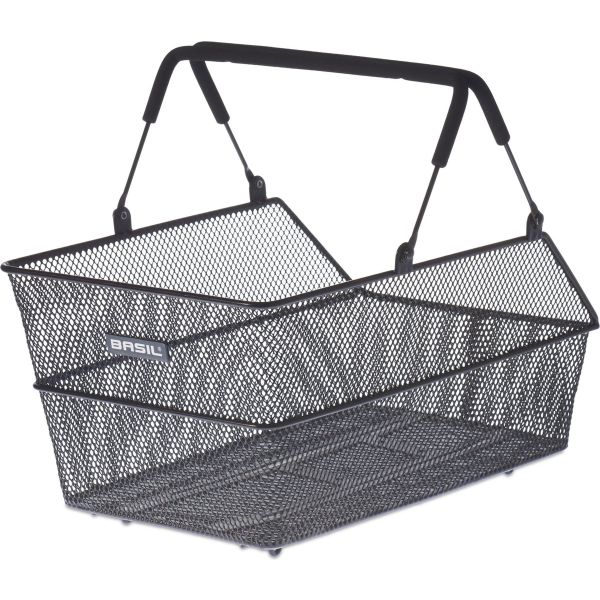 Basil Cento S Multi - panier à vélo - arrière - petit - noir