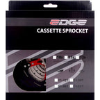 Edge cassette 11 speed cs-m9011 11-42t - zilver zwart