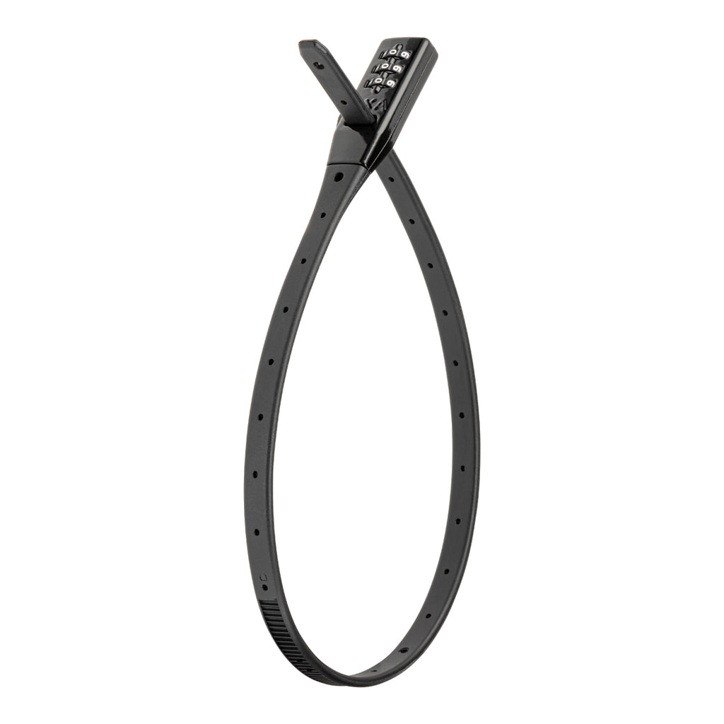 Axa kabelslot code zipper zwart