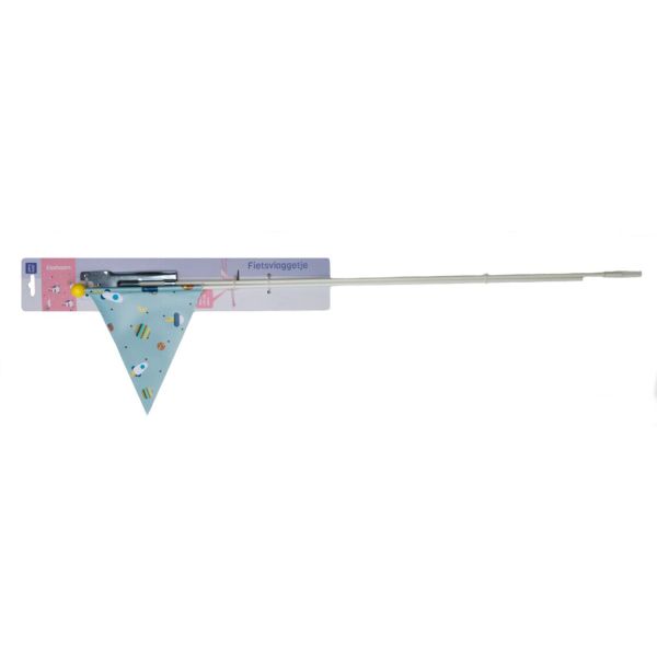 Drapeau de sécurité Pexkids Rocket Blue avec imprimé fusée