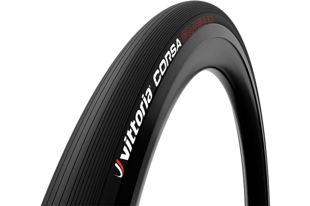 Vittoria - corsa tlr graphene 2.0 vouwband zwart 700x25c
