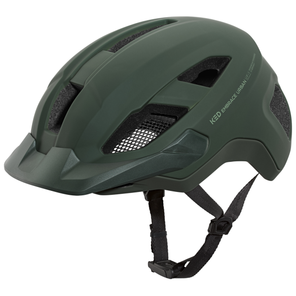 Ked - Ked Fietshelm embrace urban - m (54-58 cm) - donkergroen