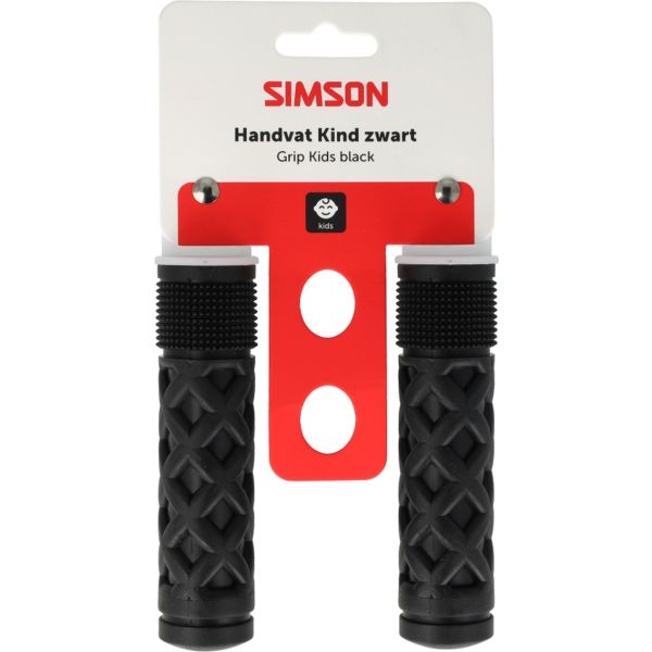 Simson - handvatten kinder zwart-zwart