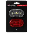 Edge verlichtingset city - 3 led - voor + achter - inclusief batterijen