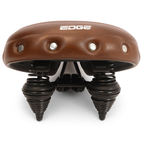 Edge fietszadel urban xl wave - bruin