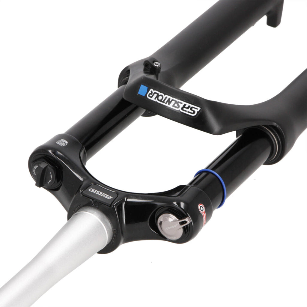 Srsuntour sr suntour - vork mobie 45 lor ds coil 700c 100mm tapered 15mm zwart