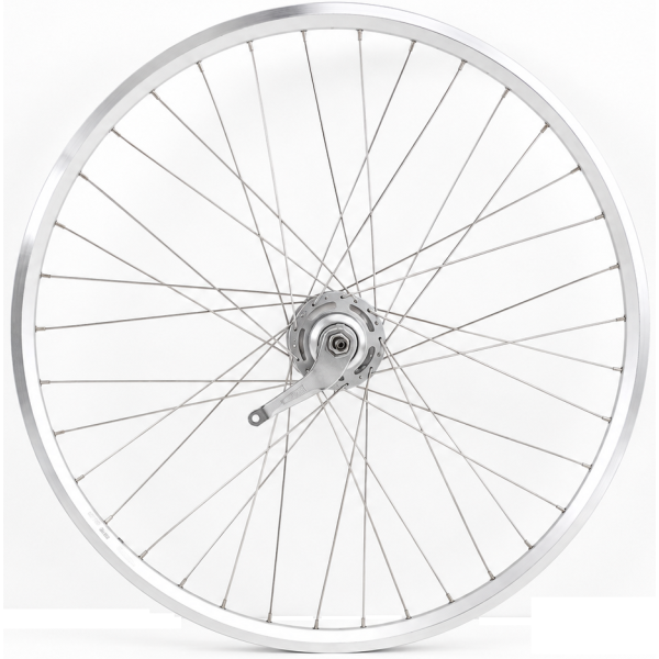 Shimano - Achterwiel 28 inch zac2000 - nexus 7-remnaaf - zilver/geslepen