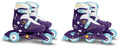 Disney Wish 2 in 1 Tri Inline Skates Semi-softboot Paars maat 27-30