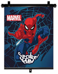 Marvel spider-man zonnescherm rolgordijn 36 x 45 cm blauw rood