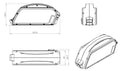 Bosch fietsaccu classic 612wh frame e-bike vision